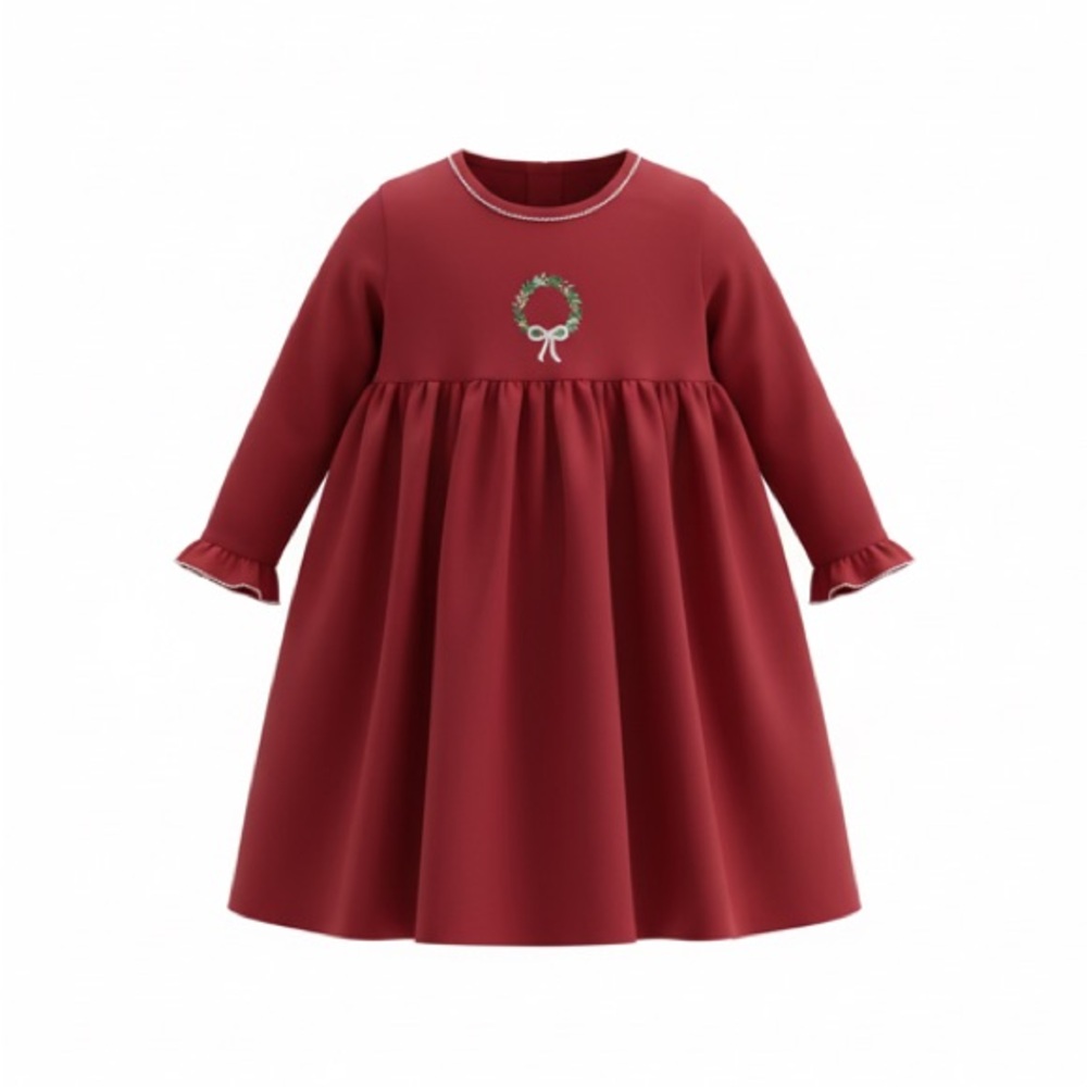 Marco & Lizzy Red Christmas Dress – Size 4T (New with Tags)